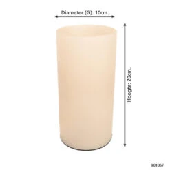 EGLO Geo Tafellamp - E14 - 20 Cm - Zandkleur/Beige -Leen Bakker 34c9429f51924f768a9ec279cc4d60ed