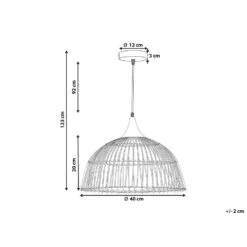 Beliani Hanglamp BARARIS - Natuurlijk Rotan 6 Beliani Hanglamp BARARIS - Natuurlijk Rotan -Leen Bakker 350ba88f43bf4d139ee0194328b39dd9