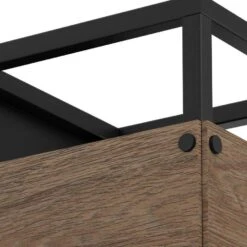 EGLO Evesham Wandlamp - E27 - 24 Cm - Zwart/Bruin - Hout -Leen Bakker 3571e5b9c9d04ecdba6de7356757ef43