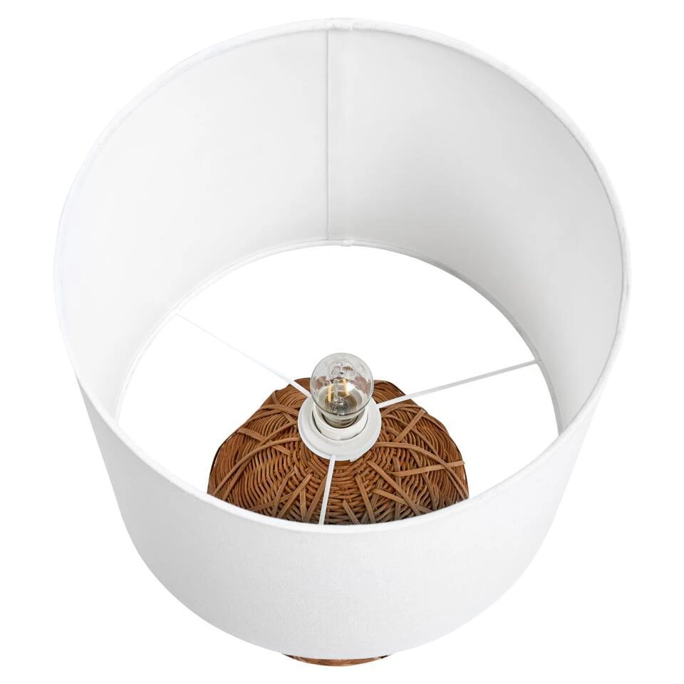 NILWALA - Tafellamp - Natuurlijk - Rotan 5 NILWALA - Tafellamp - Natuurlijk - Rotan - Afbeelding 5