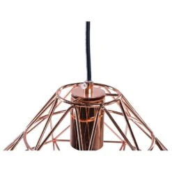 Beliani Hanglamp GUAM - Koper Staal -Leen Bakker 39e8142488e94824ada64ba9d59034dd