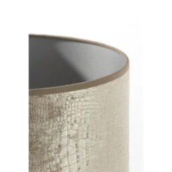 Cilinder Lampenkap Chelsea - Zilver - Ø30x21cm -Leen Bakker 3a82af3f308d49b680d16a48e33f2843