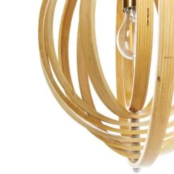 MURRELL - Hanglamp - Lichtbruin - Populierenhout -Leen Bakker 3b5ed3f3b567422f8b390b0f5653021f