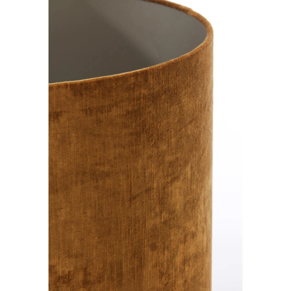 Cilinder Lampenkap Gemstone - Goud - Ø55x41cm 4 Cilinder Lampenkap Gemstone - Goud - Ø55x41cm - Afbeelding 4