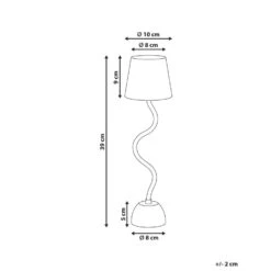 VOUGA - Tafellamp - Zwart - Aluminium/IJzer 11 VOUGA - Tafellamp - Zwart - Aluminium/IJzer -Leen Bakker 3ba18474ac2349839097372c3900a5bc