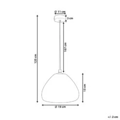 OLIMAR - Hanglamp - Gebroken Wit - Papier-maché 12 OLIMAR - Hanglamp - Gebroken Wit - Papier-maché -Leen Bakker 3be07bf141c442a7a3faf6052e37af94