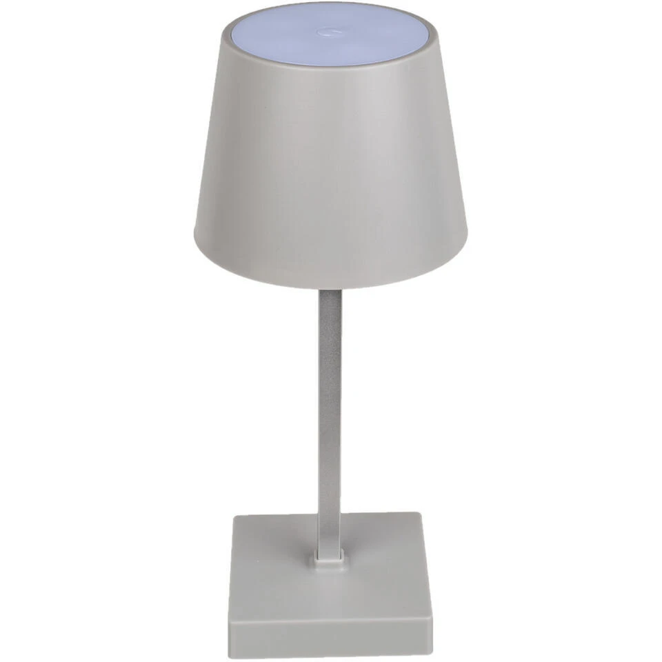 Out Of The Blue Tafellamp - USB - LED - Grijs - Kunststof - 26 Cm 2 Out Of The Blue Tafellamp - USB - LED - Grijs - Kunststof - 26 Cm - Afbeelding 2