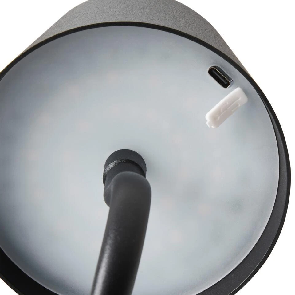 VOUGA - Tafellamp - Zwart - Aluminium/IJzer 8 VOUGA - Tafellamp - Zwart - Aluminium/IJzer - Afbeelding 8