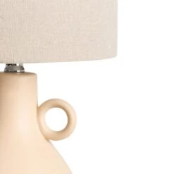 KERULEN - Tafellamp - Beige - Keramiek -Leen Bakker 4a3da04a509e4eef8f87fb0d8c23675b