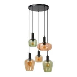 Lucide ILONA Hanglamp - Zwart -Leen Bakker 4b5a37e09adb40eebfd3114f2adb84ad