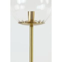 Tafellamp Magdala - Glas/Goud - Ø20cm -Leen Bakker 4cc7936f901249eb8881add71931d969