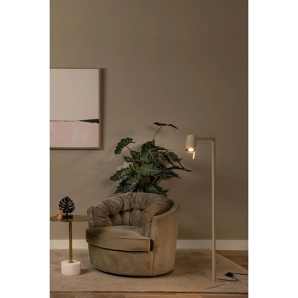 Lucide LESLEY Leeslamp - Taupe 2 Lucide LESLEY Leeslamp - Taupe - Afbeelding 2