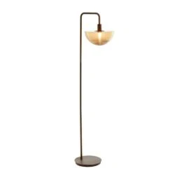 Vloerlamp Baylie - Bruin - 43x30x165cm -Leen Bakker 4fc3ffa486444cfb865a40054ad91653