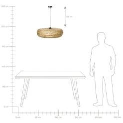 LAJAS - Hanglamp - Naturel - Bamboe -Leen Bakker 51349573c0944f7794dd4352b9feb818