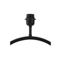 Lampvoet LIVA - Mat Zwart - M -Leen Bakker 5144a3fb33a9424e950c4e64faa6c4fa