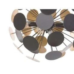 Beliani Hanglamp MARITSA - Zwart Metaal -Leen Bakker 520f7b4798fd4105be6bc37e6b3a7c2d