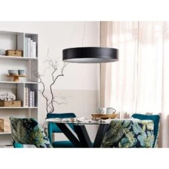 Beliani Hanglamp LENYA - Zwart Staal 7 Beliani Hanglamp LENYA - Zwart Staal -Leen Bakker 55e8ef5752744e428427ebfdfb0e28b8