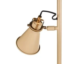 MOYOLA - Staande Lamp - Beige - Metaal -Leen Bakker 57e4fc4359f1415e99e5c96a1b73d09c
