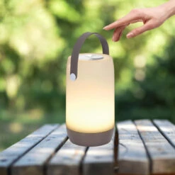 Home Deco Factory Portable Tafellamp - Grijs - Touch - Oplaadbaar 6 Home Deco Factory Portable Tafellamp - Grijs - Touch - Oplaadbaar -Leen Bakker 5846174d3cfb4fbb872f4ff7eff9e6e3