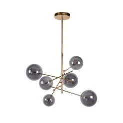 Lucide ALARA Hanglamp - Goud -Leen Bakker 586250314fa34ef4b32726bd6b4eb4a5