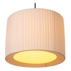 Lucide FOLD Hanglamp - Wit -Leen Bakker 5bc0e056ad814cad873962bb292c0a73