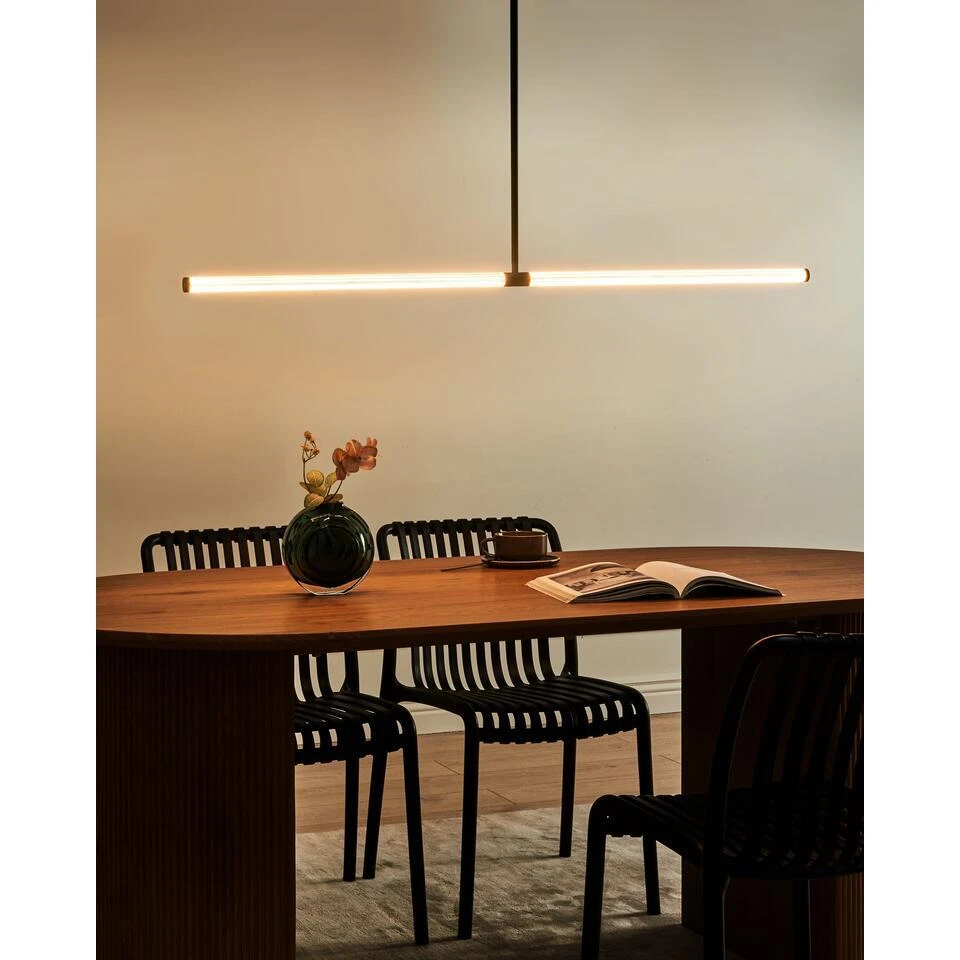 MAGARA - LED Hanglamp - Zwart - Metaal 2 MAGARA - LED Hanglamp - Zwart - Metaal - Afbeelding 2