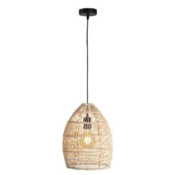 Hanglamp Sarah - Naturel - 150xØ28,5 Cm