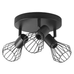 3-spot Marnix - Zwart -Leen Bakker 60201042 0100