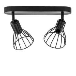 2-spot Kevin - Zwart 6 2-spot Kevin - Zwart -Leen Bakker 60201357 0100