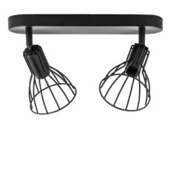 2-spot Kevin - Zwart 7 2-spot Kevin - Zwart -Leen Bakker 60201357 0101