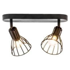 2-spot Kevin - Zwart