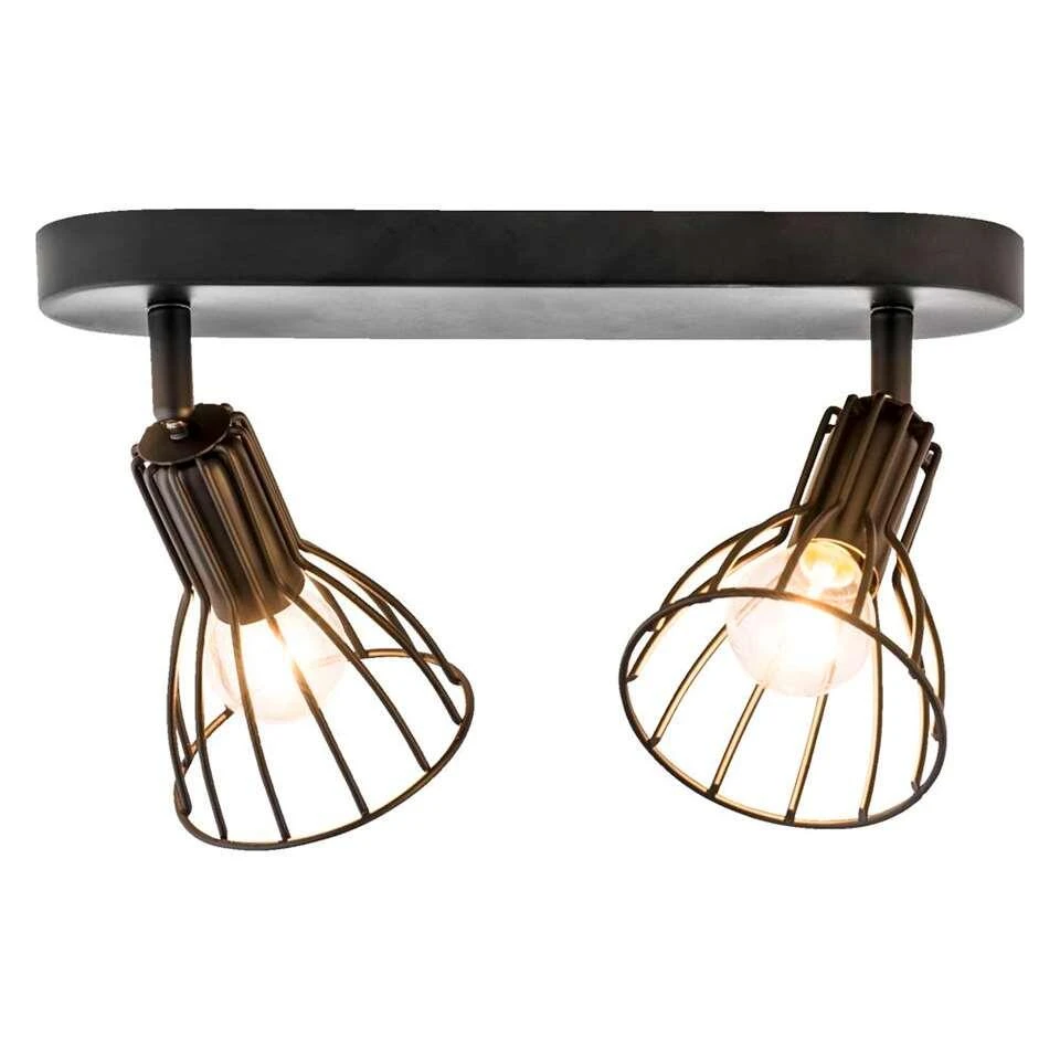 2-spot Kevin - Zwart 1 2-spot Kevin - Zwart