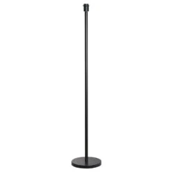 Lampvoet Kaapstad - Zwart Metaal - 149xØ25 Cm