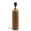 Voet Tafellamp Bali - Naturel - 33xØ10 Cm
