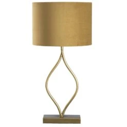 Voet Tafellamp Xavi - Bronskleur - 45x19x11 Cm -Leen Bakker 60351003 0102