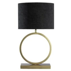 Voet Tafellamp Xavi - Bronskleur - 38x27x11 Cm -Leen Bakker 60351006 0102