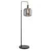 Vloerlamp Toulouse - Zwart - 108-150x35x28 Cm