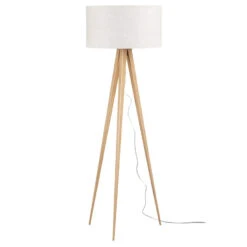 Vloerlamp Gaia - Naturel - Ø50x150 Cm