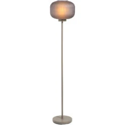 Vloerlamp Ella Taupe E27 - 150x30x30 Cm