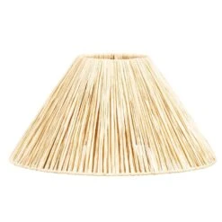 Lampenkap Rowen - Naturel - Ø35x18,5 Cm