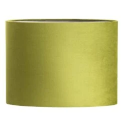 Kap Ovaal - Groen Velours - 28,5x38x17,5 Cm