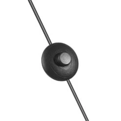 Tectake Booglamp Arcus, Staal, Retro-stijl, 60W, Zwart -Leen Bakker 63e36922846f426cb0a58f48037d8343