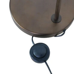 EGLO Swaby Vloerlamp - E27 - 159.5 Cm - Brons -Leen Bakker 640be55998974a578346c9e2d6074237