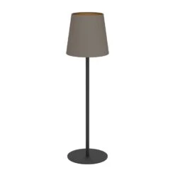EGLO Fiorana Tafellamp - E14 - 53 Cm - Zwart/Cappucino/Goud -Leen Bakker 65a0c64069264270b005b01de33ae107
