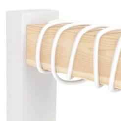 EGLO Townshend Wandlamp - E27 - 21,5 Cm - Wit/Bruin -Leen Bakker 65fd5704ec6b492f8f01442833d1f67a