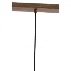 Hanglamp Dania - Bruin/Crème - 90x22x32cm - 3L -Leen Bakker 6c676b788a184cc7af8bcbc5ffb56543