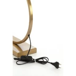 Lampvoet Liva - Lichtgoud - 40x12,5x57cm -Leen Bakker 6cd4e2fc47bf4610b1d24ec4555de5b2