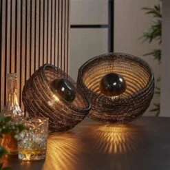 Hoyz - Tafellamp Ø30 Coil XL - Zwart Nikkel -Leen Bakker 6d12d98985274fffbe128c0dd997fbc7