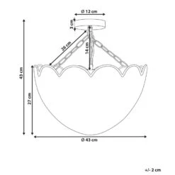 MANDEKAL - Hanglamp - Natuurlijk - Rotan -Leen Bakker 6dc2442500314dd7bf88bae5267c1949