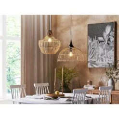 Beliani Hanglamp BARARIS - Natuurlijk Rotan 5 Beliani Hanglamp BARARIS - Natuurlijk Rotan -Leen Bakker 6e81bbecc877446497c171cadae07f00